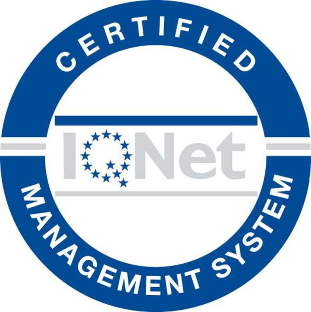 Unsere Verzahnungstechnik ist nach IQNET zertifiziert